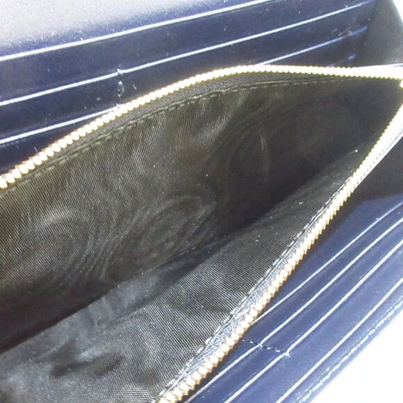 GUCCI Horsebit Beige Dark Navy Canvas Leather - 764-081625 - Picture 11 of 13